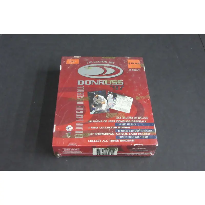 1997 Donruss Baseball Collector Kit Box (12/10)