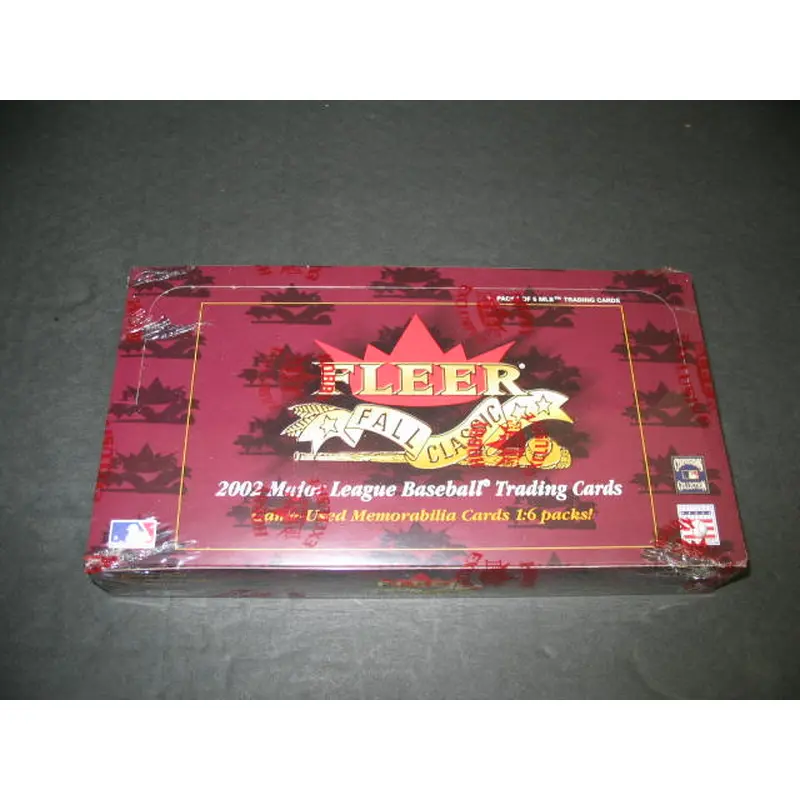 2002 Fleer Fall Classics Baseball Box (Hobby)