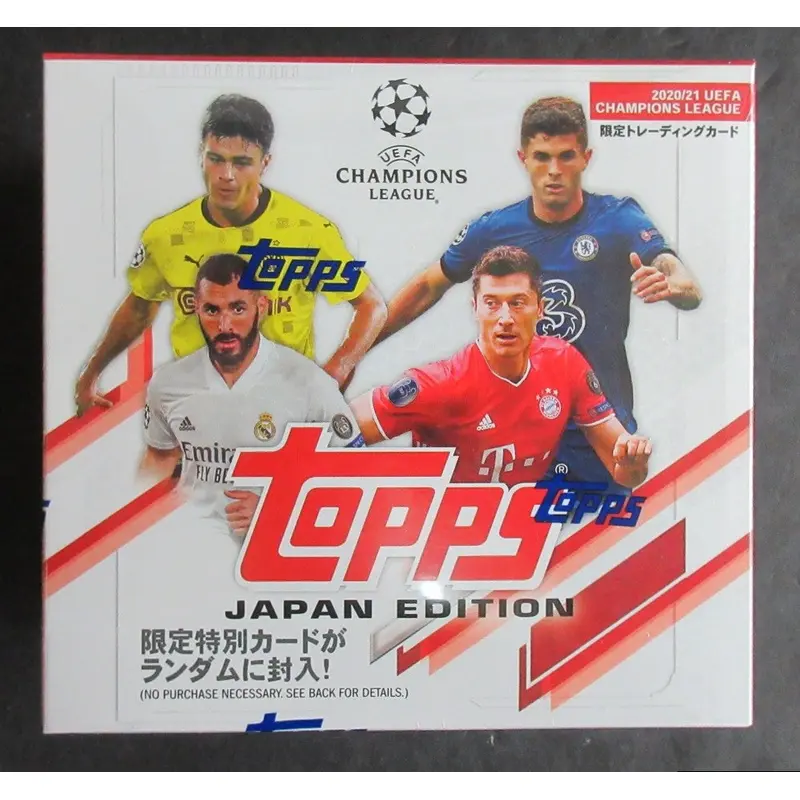 2020/21 Topps UEFA Champions League Soccer Box (Japan Edition) (Hobby) (7/10)