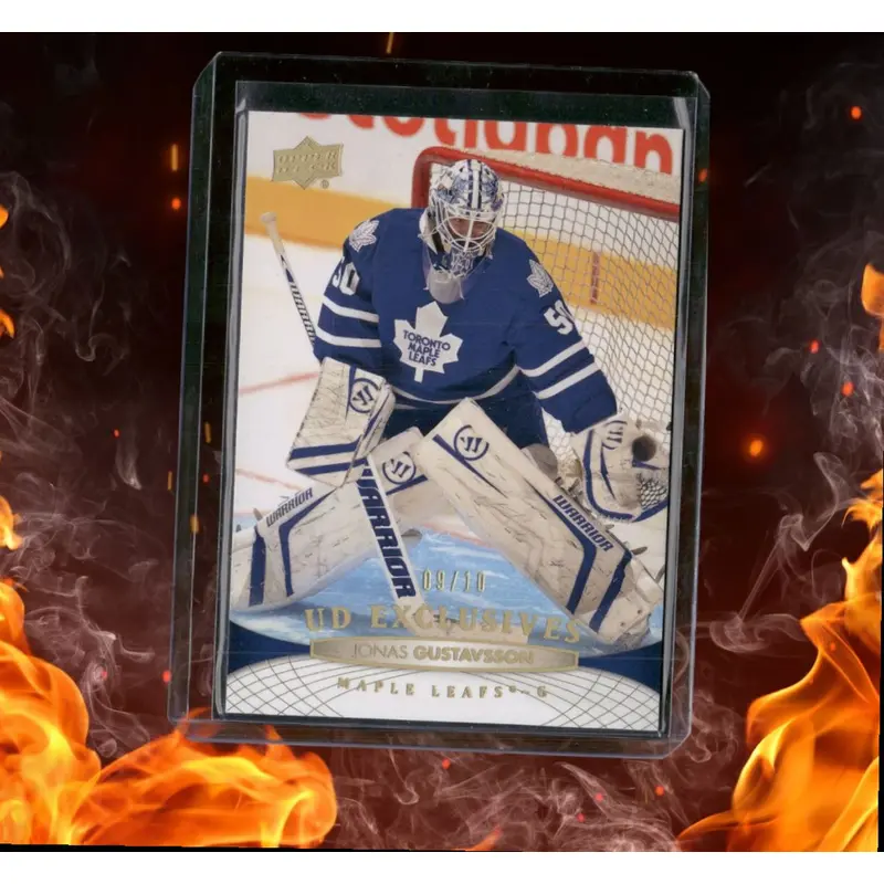 2011-12 Upper Deck Jonas Gustavsson UD Exclusives Spectrum 09/10 #277