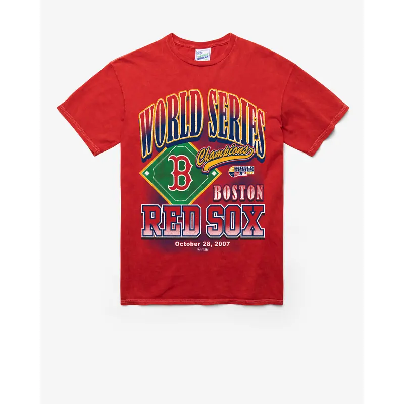 BOSTON RED SOX COOPERSTOWN WORLD SERIES LOCKER VINTAGE '47 TUBULAR TEE