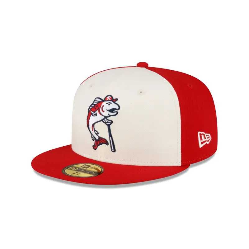 Tacoma Rainiers New Era 59Fifty Official Alternate Salmon Cap