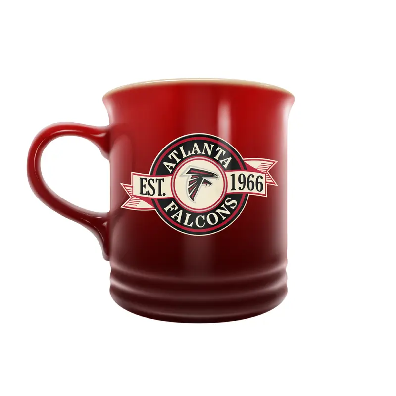 NFL Atlanta Falcons 14 oz Stoneware Mug Banner Design