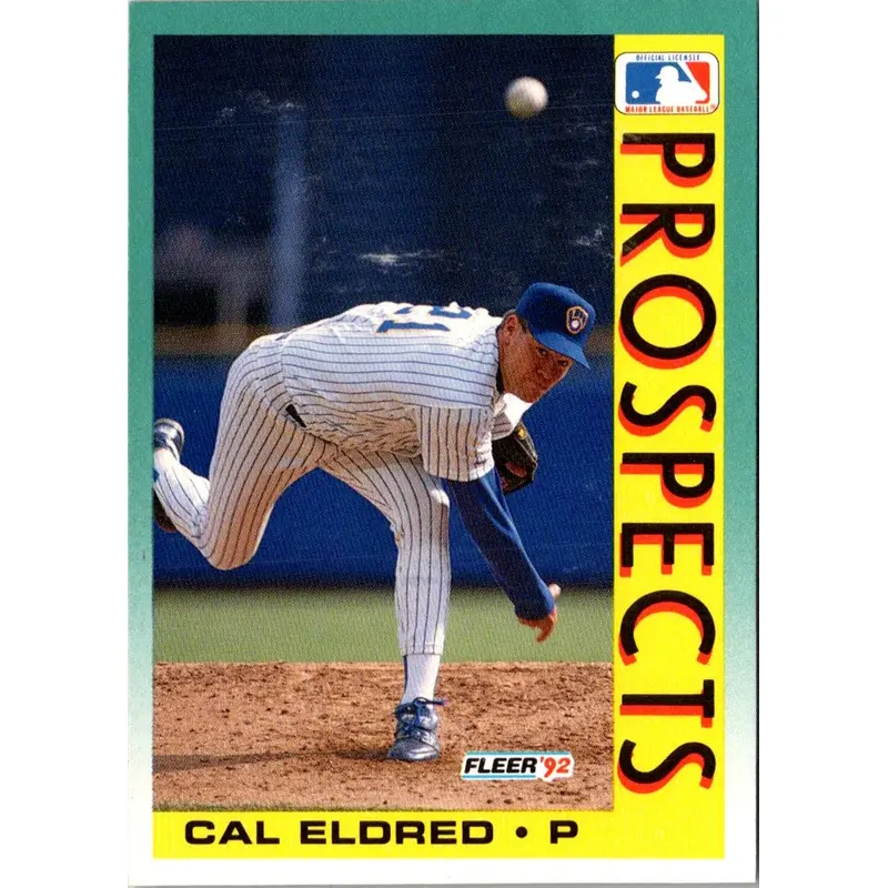 1992 Fleer Cal Eldred #679