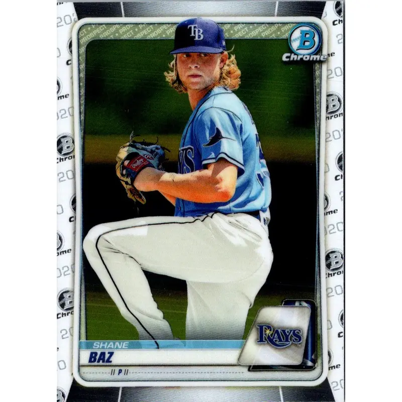 2020 Bowman Chrome Prospects Shane Baz #BCP-20