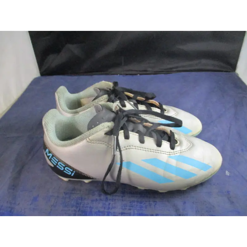 Used Adidas X Crazyfast Messi.4 Soccer Cleats Youth Size 3 - small wear