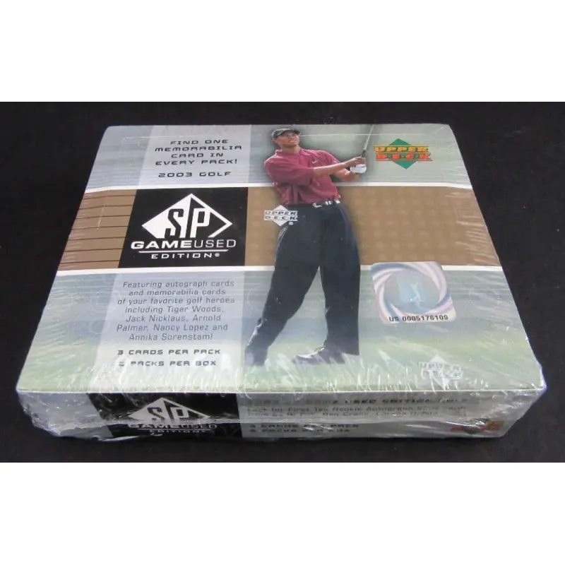2003 Upper Deck Game Used Edition Golf Box (Hobby)