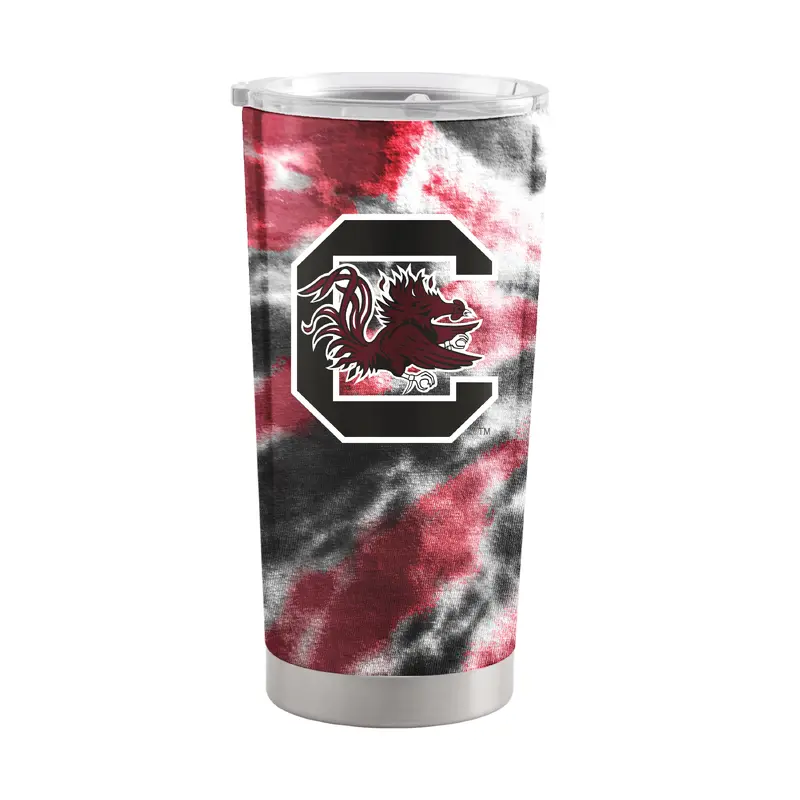 South Carolina 20oz Tie Dye Stainless Steel Tumbler