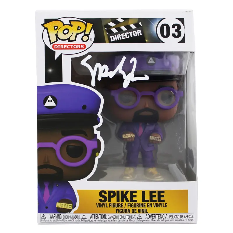 Spike Lee Signed Director #03 Funko Pop Vinyl Figure BAS Witnessed #2W674413