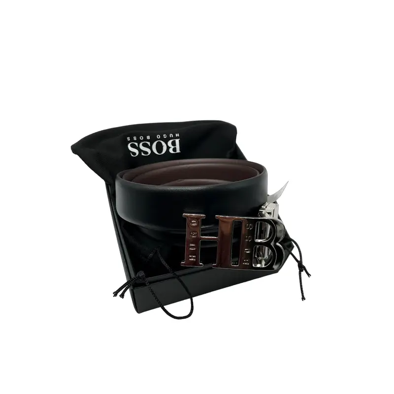 HUGO BOSS MENS BELT HB-ICON-GA OR30, 50433801002 ONE SIZE