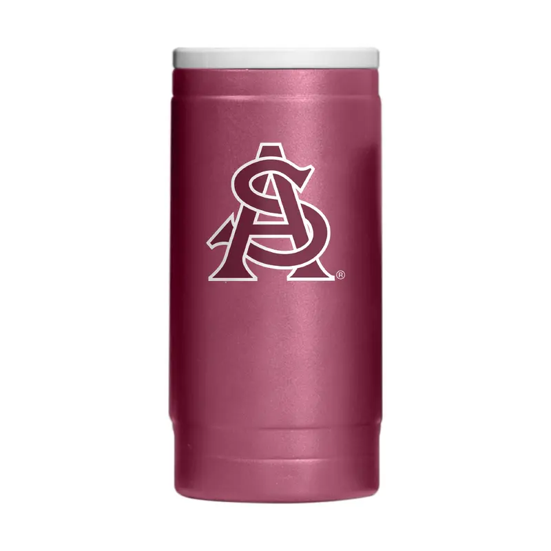 Arizona State Baseball 12oz Powder Coat Slim Can Coolie