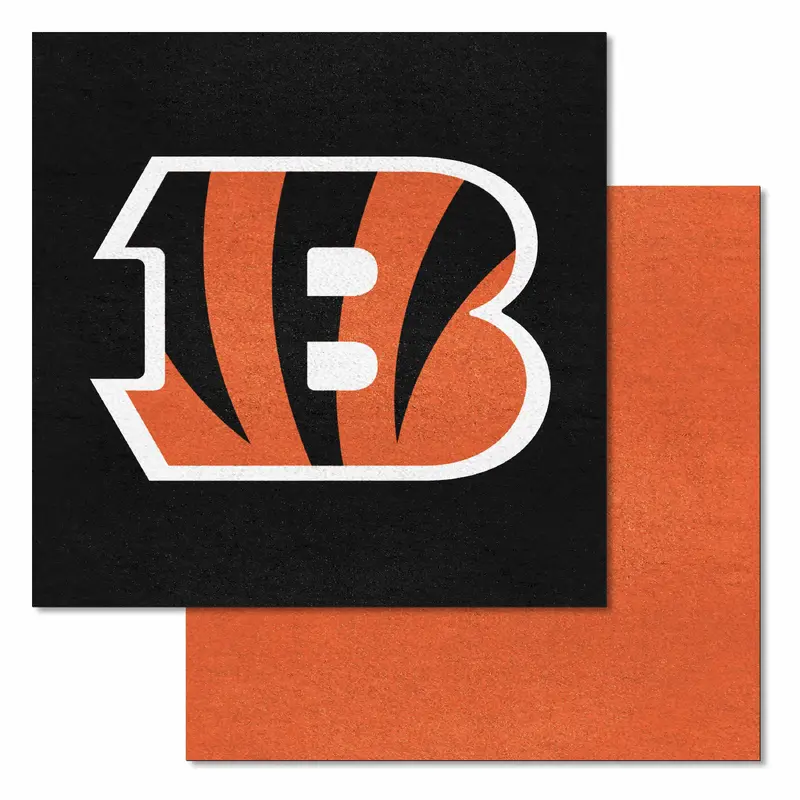NFL - Cincinnati Bengals Team Carpet Tiles