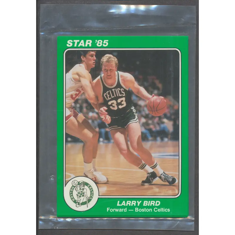 1985 Star Basketball Celtics 5x7 Complete Set NM/MT