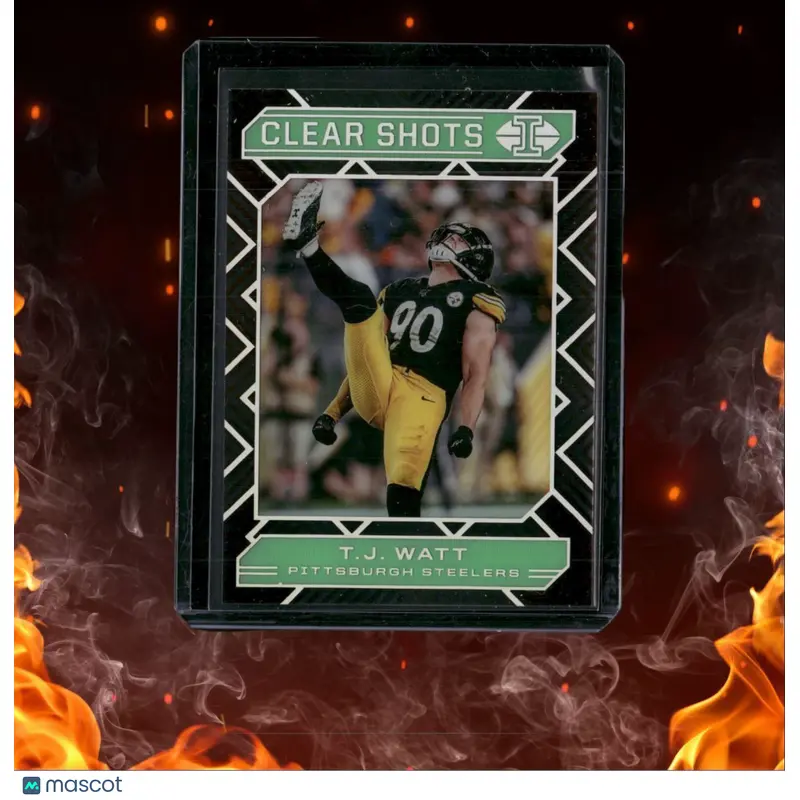 2020 Panini Illusions Clear Shots T.J. Watt #5