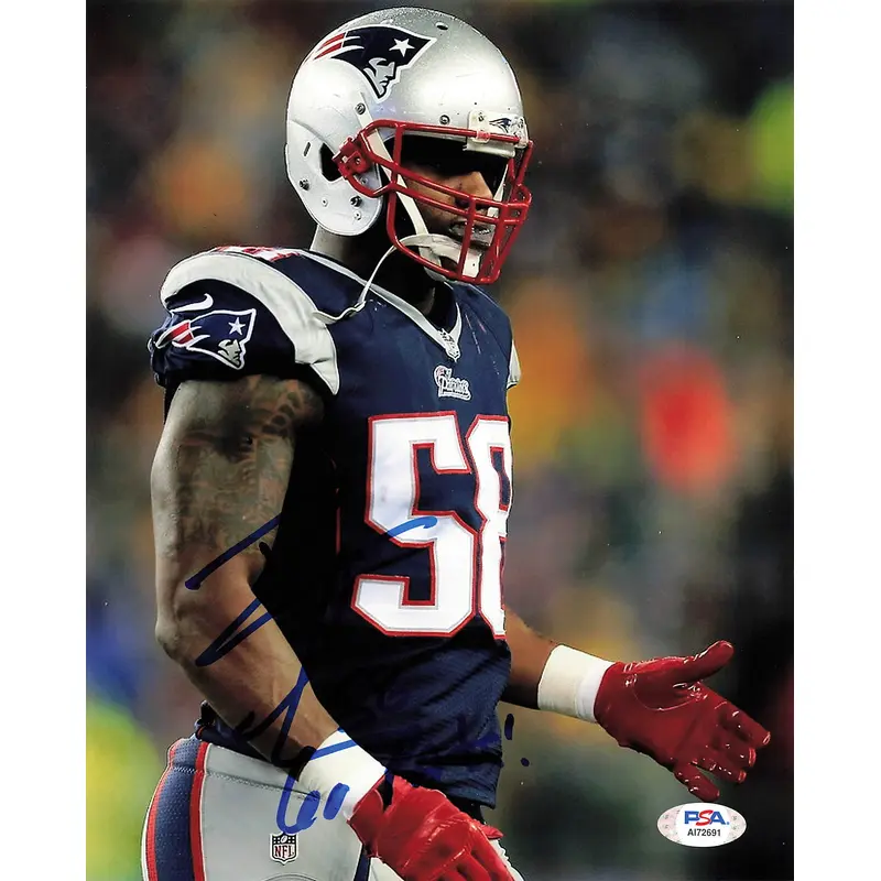 Darius Fleming signed 8x10 photo PSA/DNA New England Patriots Autographed