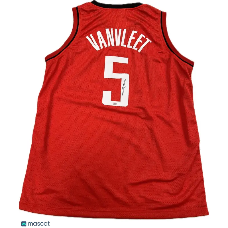 Fred VanVleet Signed Jersey PSA/DNA Houston Rockets Autographed