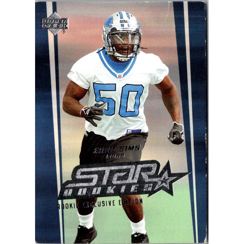 2006 Upper Deck Star Rookies Rookie Exclusive Edition Ernie Sims #247