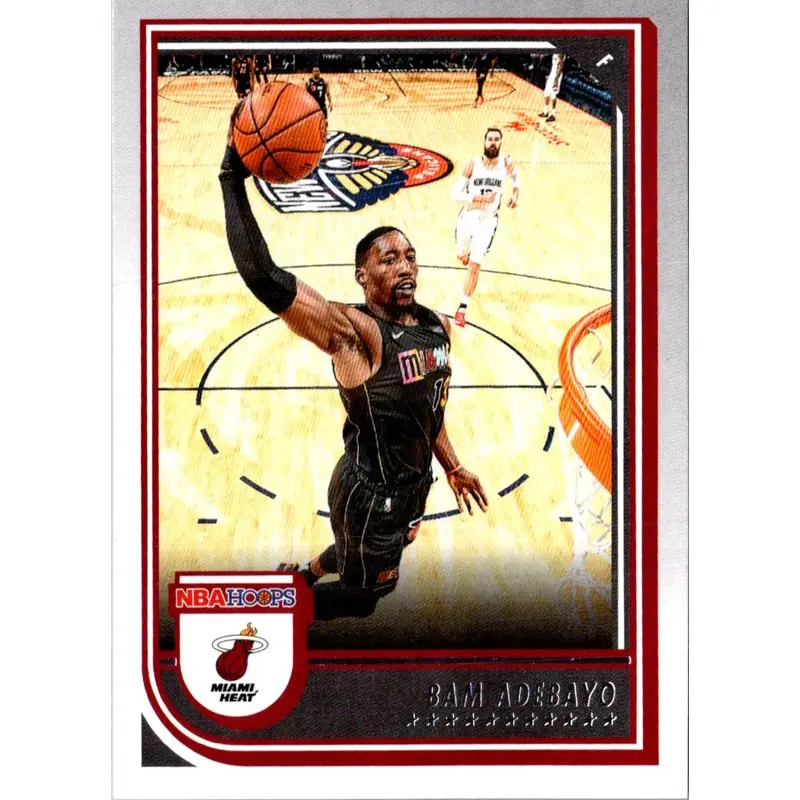 2022 Hoops Red Backs Bam Adebayo #100