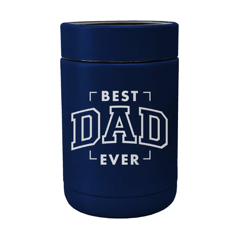 Father's Day Best Dad Ever Powder Coat Coolie