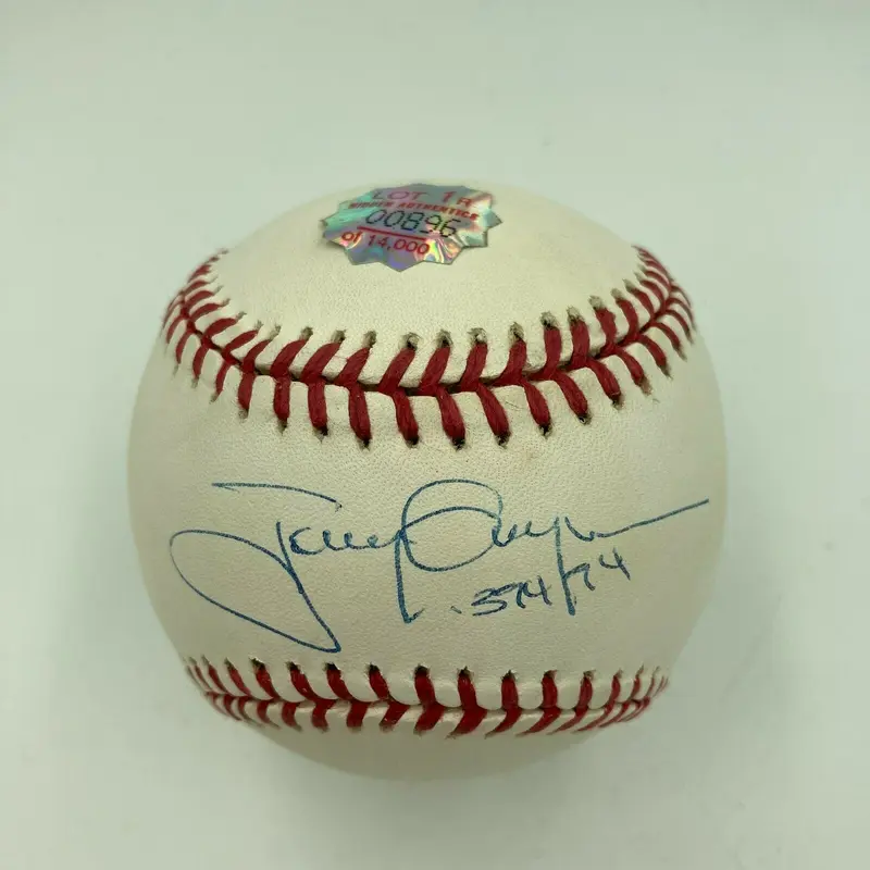 Tony Gwynn .374 Batting Ave 1994 Signed Inscribed Baseball With JSA COA