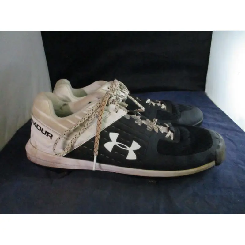 Used Under Armour Yard Low Metal Cleats Adult Size 13 - Pitcher's Toe