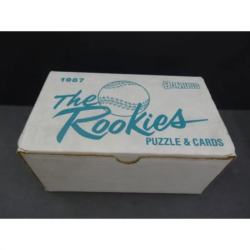 1987 Donruss Baseball Rookies Factory Set Box (15 Sets)