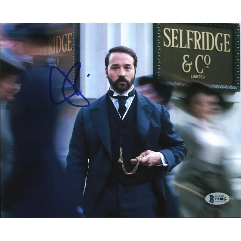 Jeremy Piven Mr. Selfridge Authentic Signed 8x10 Photo Autographed BAS #F84042