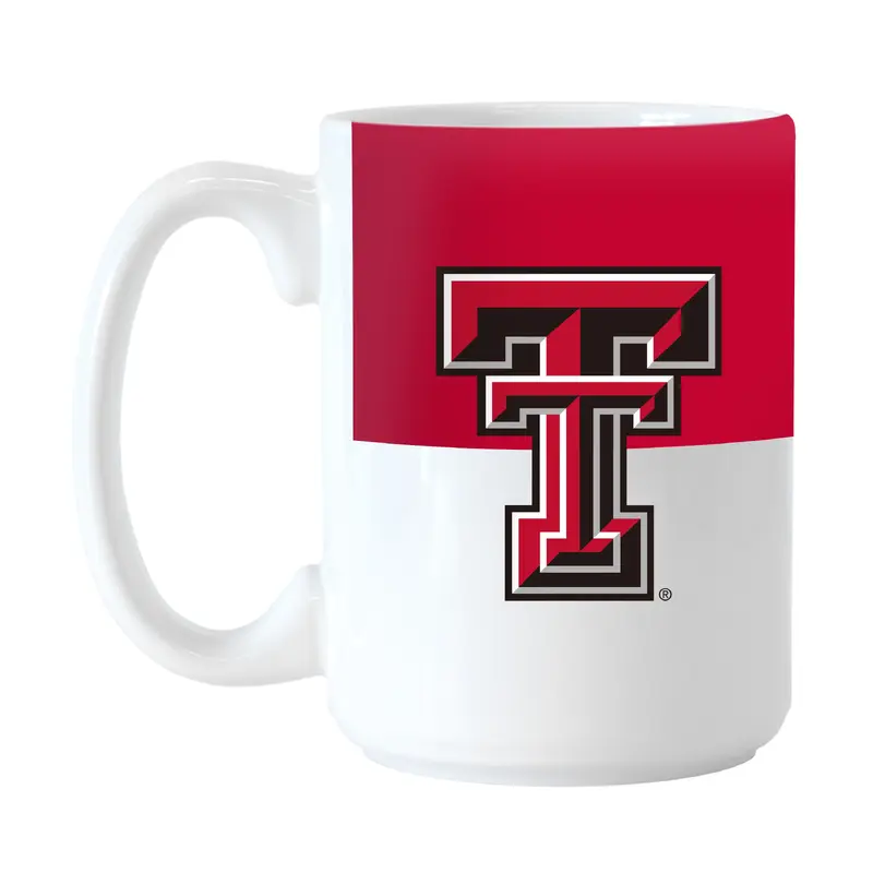 TX Tech 15oz Colorblock Sublimated Mug