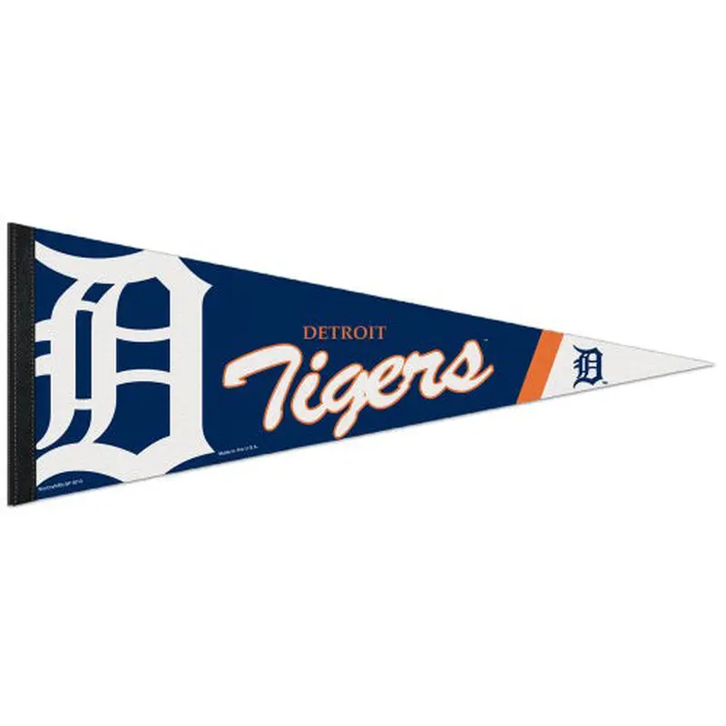 Detroit Tigers Official MLB Logo-Style Premium Felt Pennant - Wincraft Inc.