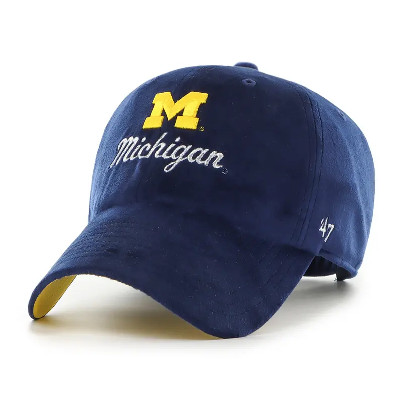 MICHIGAN WOLVERINES SPIRITED '47 CLEAN UP WOMENS
