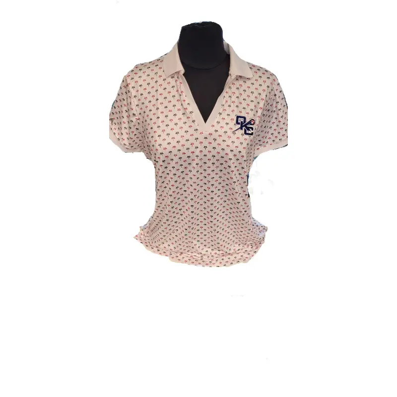 OKC Comets Women's Home Palm Tree Polo