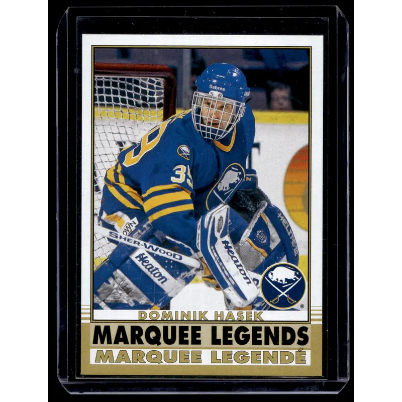 2020-21 O-Pee-Chee - Retro Blank Back - Marquee Legends - Dominik Hasek #534