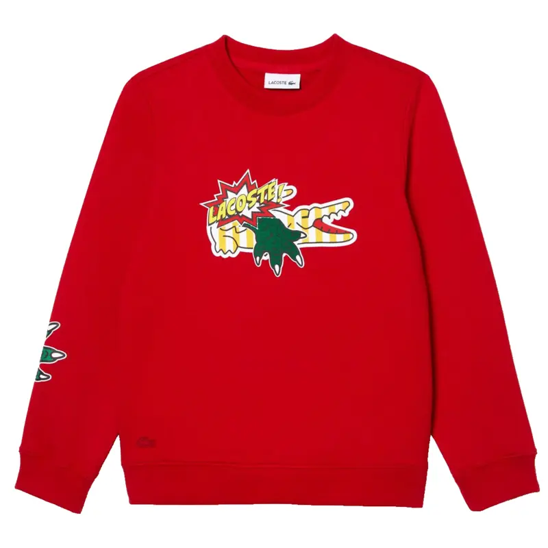 LACOSTE RED LACOSTE SWEATER KIDS SJ9823 240