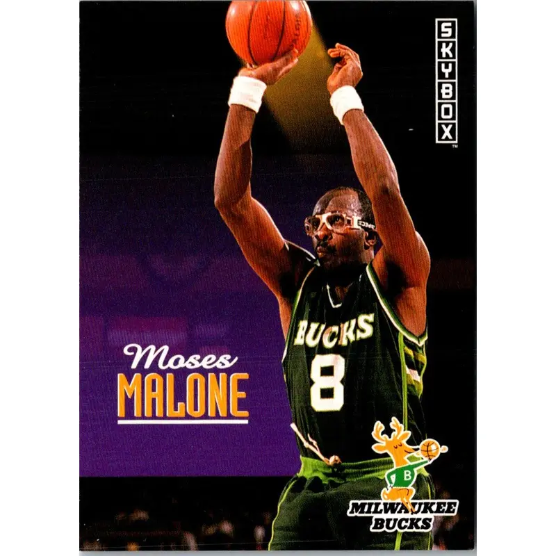 1992 SkyBox Moses Malone #137