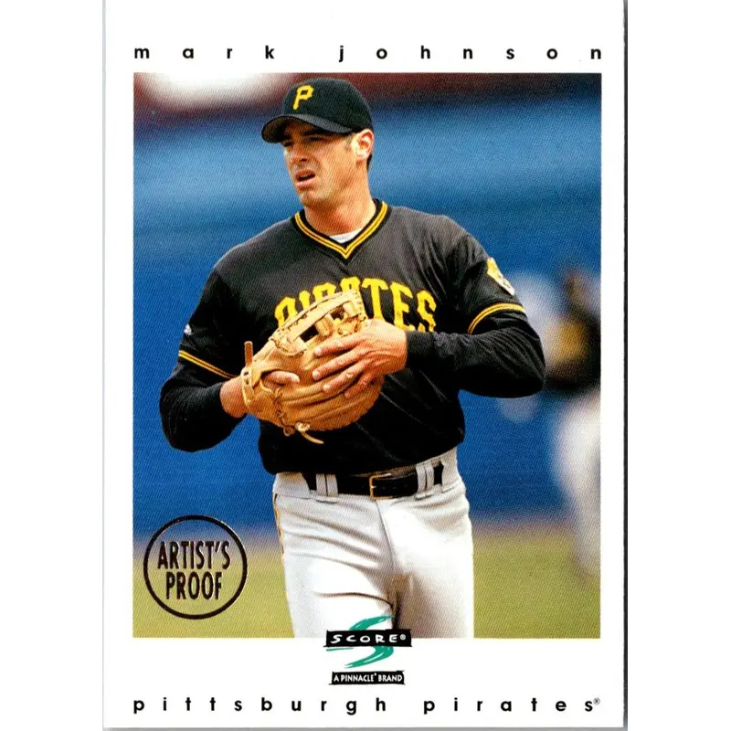 1997 Score Artist's Proofs White Border Mark Johnson #265