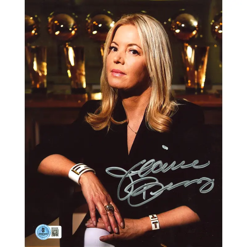 Lakers Jeanie Buss Authentic Signed 8x10 Vertical Photo Autographed BAS 2