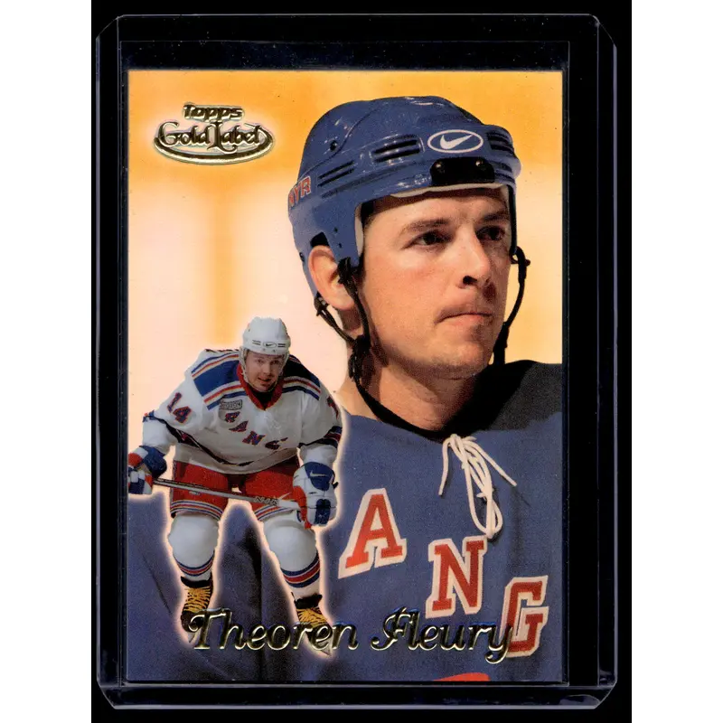 1999-00 Topps Gold Label - Class 3 - Theoren Fleury #14