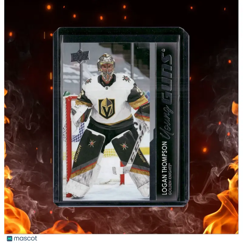 2021-22 Upper Deck Logan Thompson Young Thompson Rookie #219
