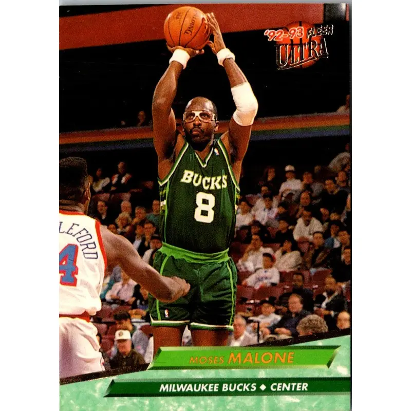 1992 Ultra Moses Malone #106