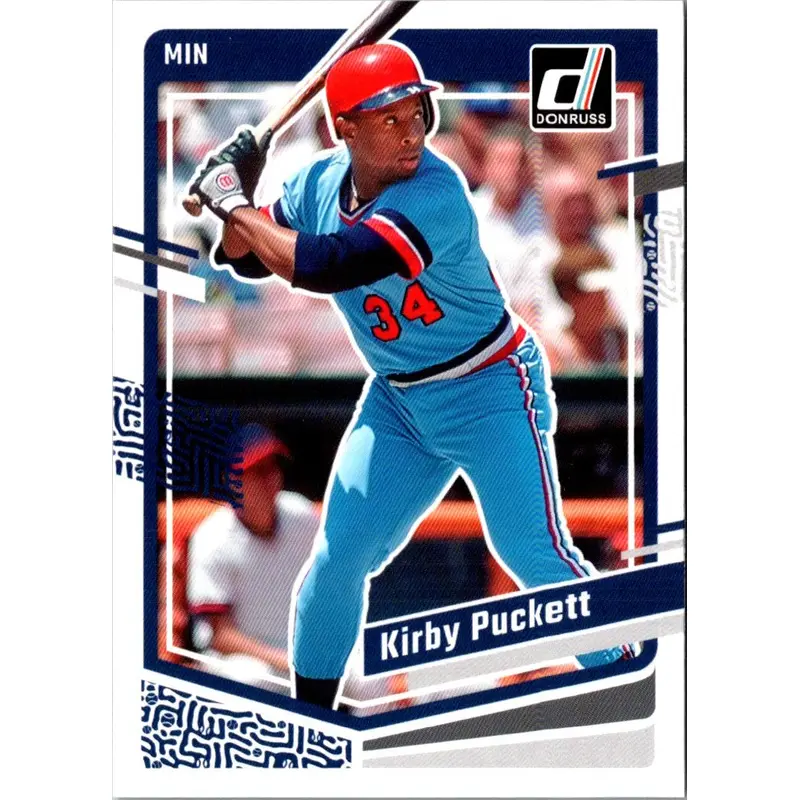 2023 Donruss Holo Blue Kirby Puckett #202