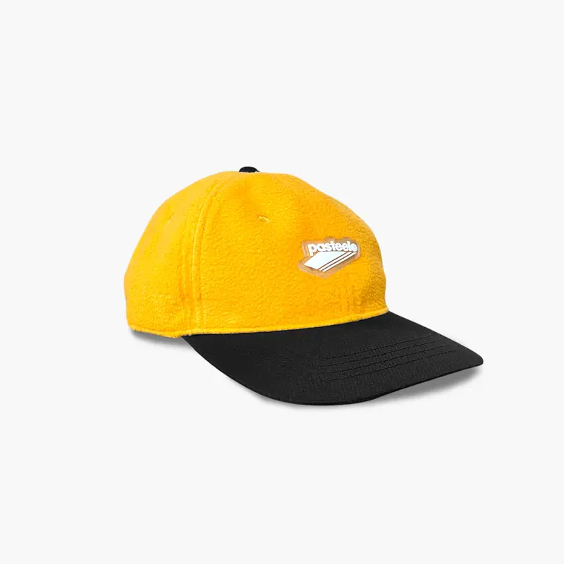 Pasteelo - Polarfleece 6 Panel Cap - Gold/Sort