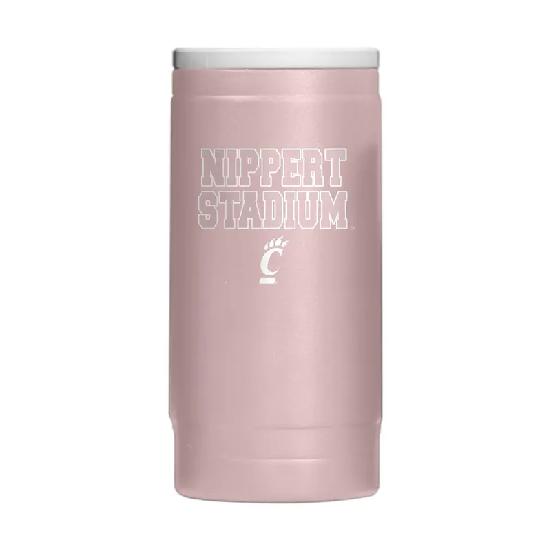 Cincinnati 12oz Stencil Powdercoat Slim Can Coolie