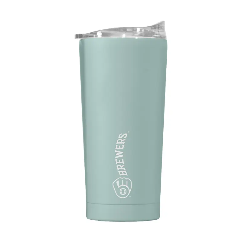 Milwaukee Brewers 20oz Vertical Powder Coat Tumbler