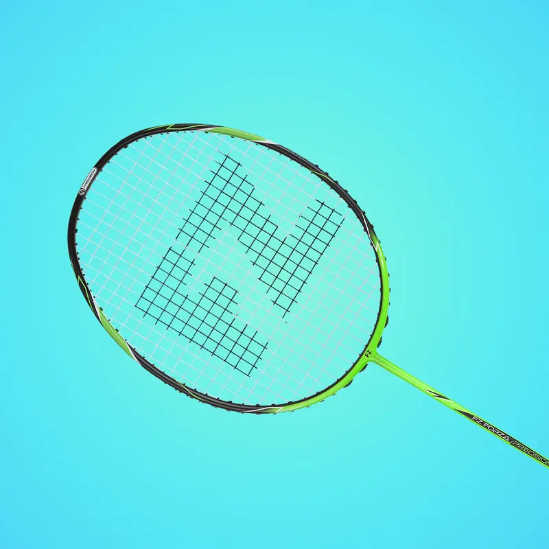 Precision X3 Strung Badminton Racket (Bright Green) - 4U/G5 Fz Forza | Kibi Sports