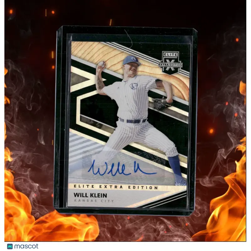 2020 Panini Elite Extra Edition Will Klein Auto #142