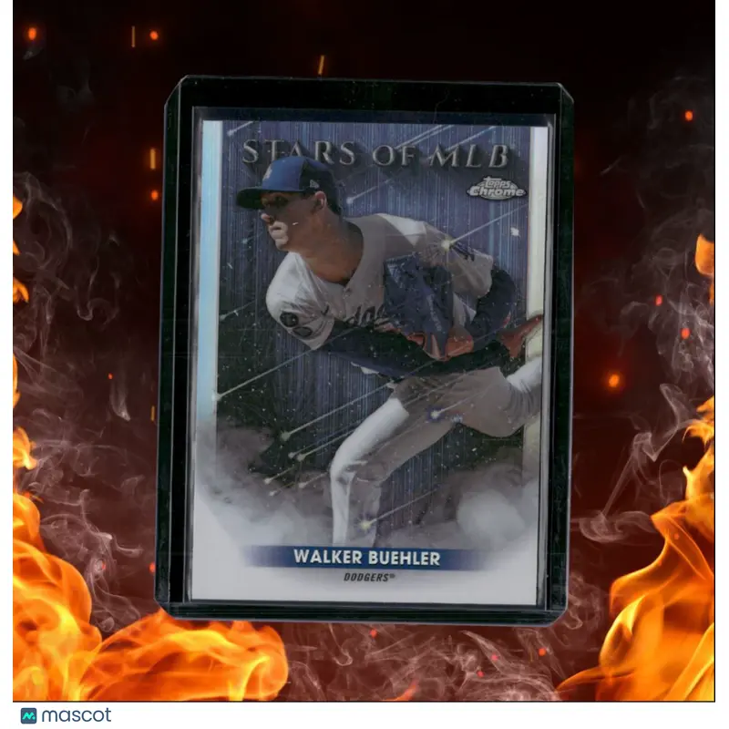 2022 Topps Chrome Walker Buehler Stars of MLB #SMLBC-32