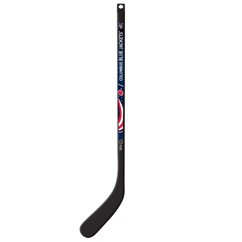 NHL Columbus Blue Jackets Plastic Player Mini Stick- Right Curve