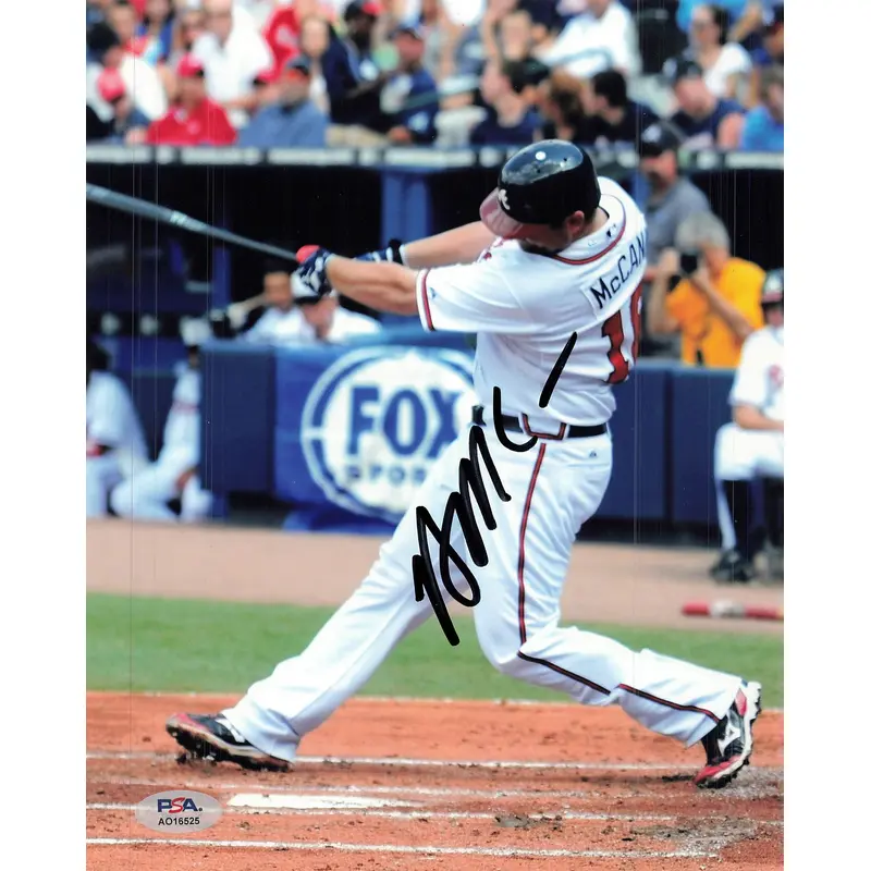 Brian McCann signed 8x10 photo PSA/DNA Atlanta Braves Autographed