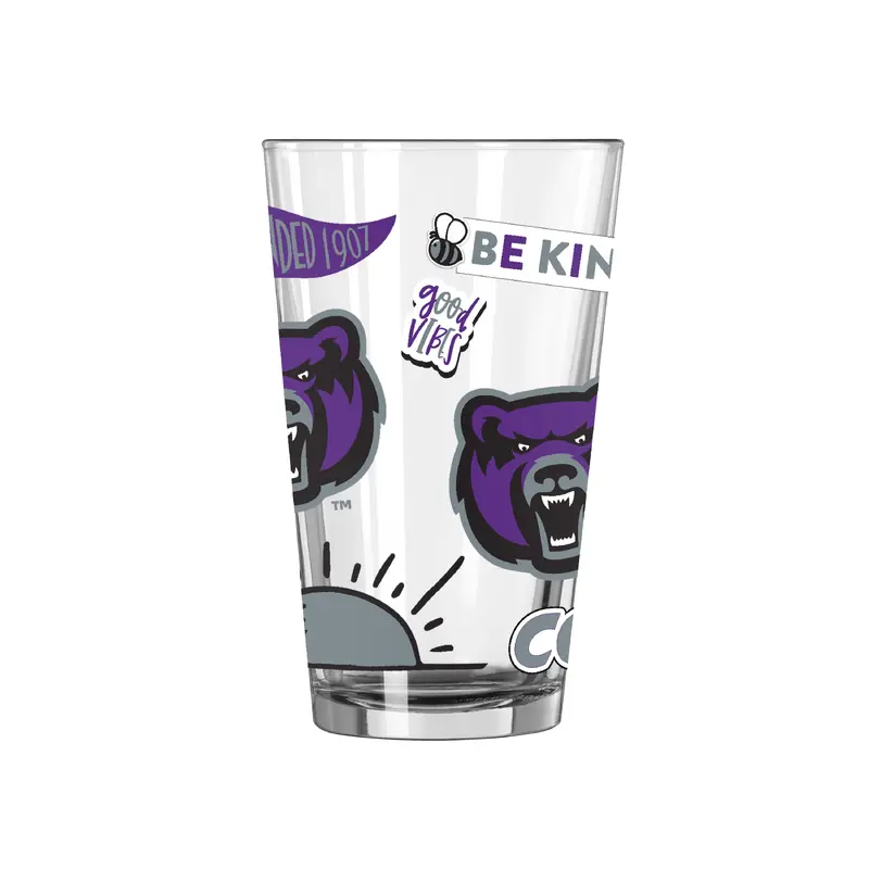 Central Arkansas 16oz Native Pint Glass