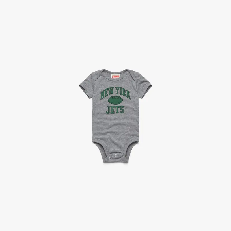 New York Jets Gridiron Baby One Piece